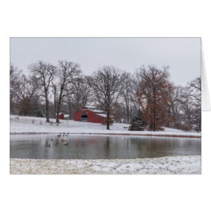 Winter Farm Pano