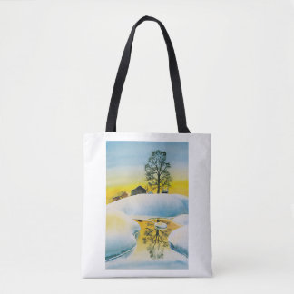 Winter Farm Tote Bag