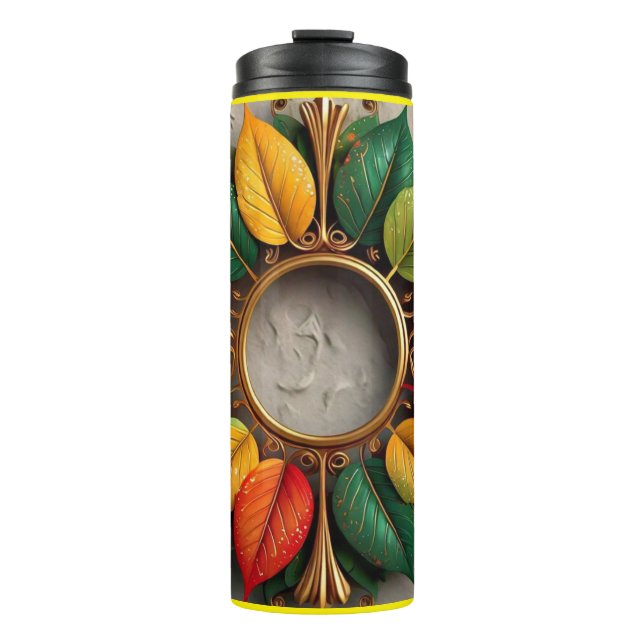 "Winter Festive Ambiance" Thermal Tumbler (Front)