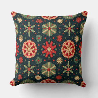 Winter Festive Bloom Cushion