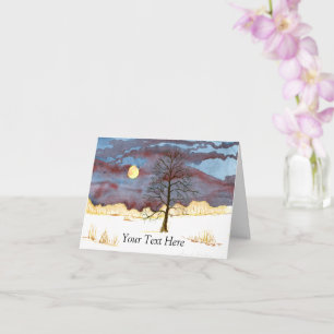 Winter Field Card
