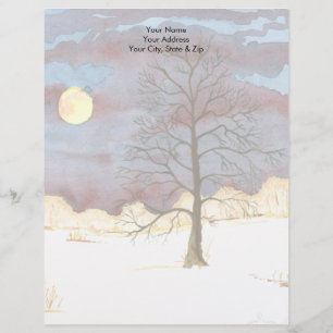 Winter Field Letterhead Design