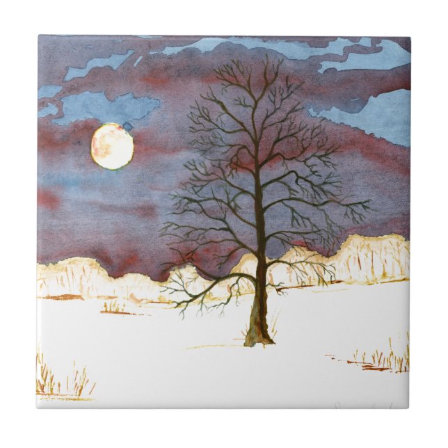 Winter Field Tile (Front)