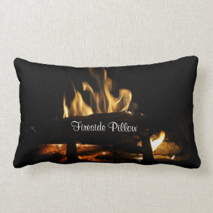 Winter Fireside Pillow