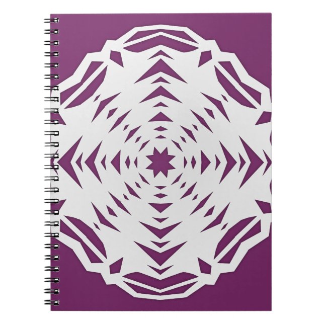 Winter Flake IX Notebook (Front)