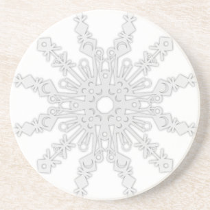 Winter Flake V Coaster