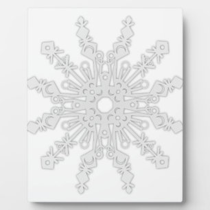 Winter Flake V Plaque