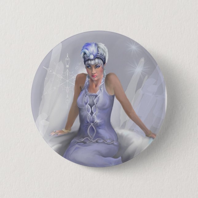 Winter Flame Button (Front)
