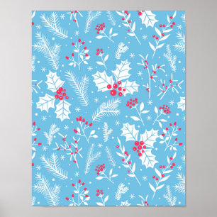Winter flora 2 poster