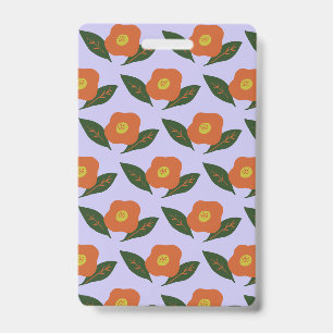 Winter Flower ID Badge
