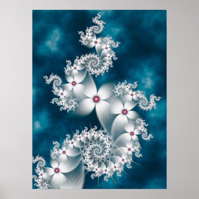 Winter Flowers Poster (Front)