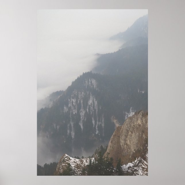 Winter fog in Pieniny Poster (Front)