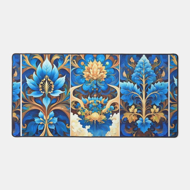 Winter Foilage Desk Mat (Front)
