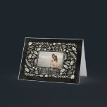 Winter Foliage Chalkboard Holiday Card<br><div class="desc">All photography is displayed as a sample only and is not for resale. This product is only intended to be purchased once sample photos are replaced with your own images.</div>