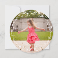 Winter Foliage Christmas Holiday Card