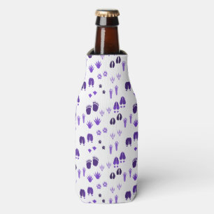 Winter Footprints Bottle Cooler