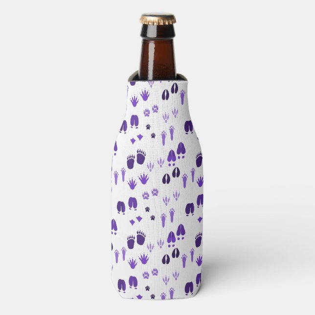 Winter Footprints Bottle Cooler (Bottle Front)