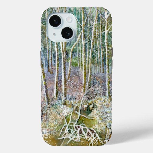 winter forest Case-Mate iPhone case (Back)