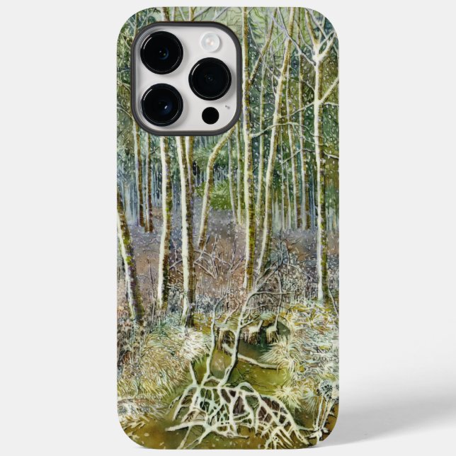 winter forest Case-Mate iPhone case (Back)