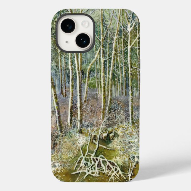 winter forest Case-Mate iPhone case (Back)