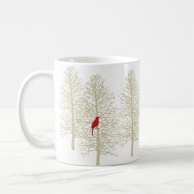 Winter Forest Coffee Mug (Left)