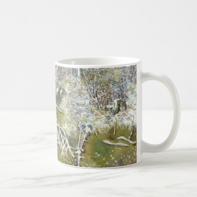 winter forest coffee mug (Right)