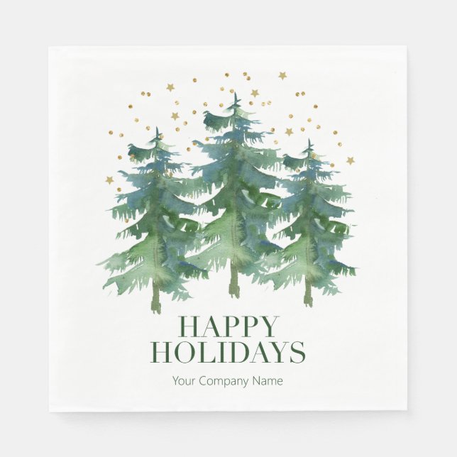 Winter Forest Company Napkin (Front)