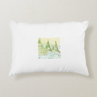 Winter Forest Decorative Cushion