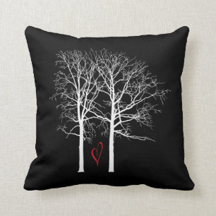Winter Forest Love Cushion
