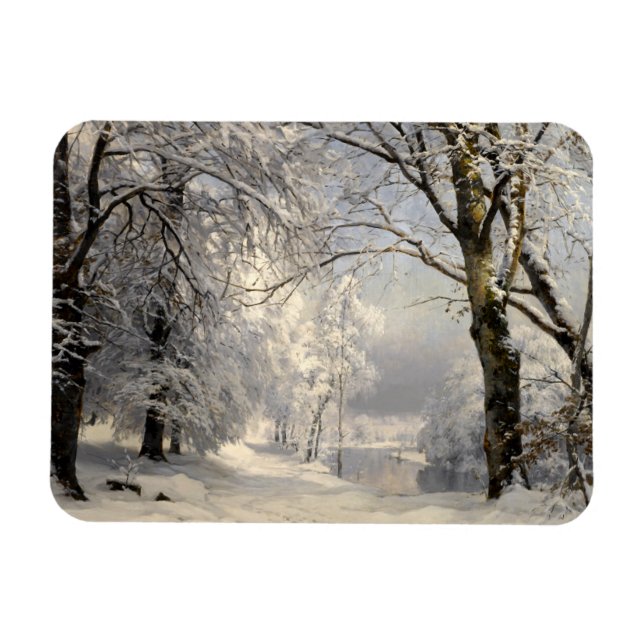 Winter Forest Magnet (Horizontal)