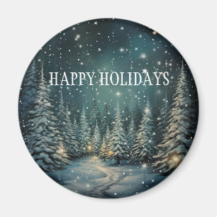 Winter Forest  Magnet