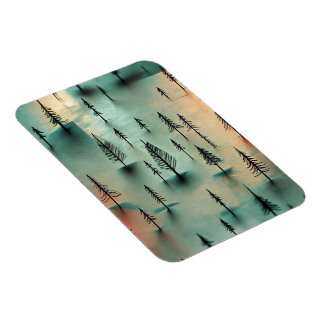 Winter forest magnet