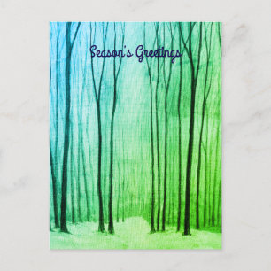 Winter Forest Postcard