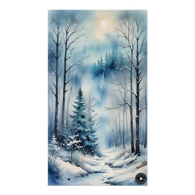 Winter Forest Print (Front)