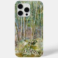 winter forest Watercolor painting