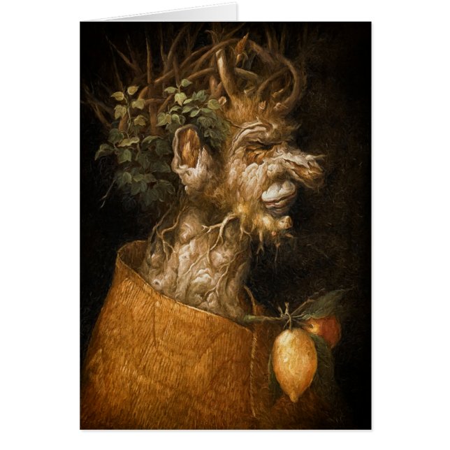 Winter Four Seasons Giuseppe Arcimboldo Blank (Front)
