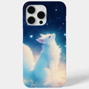 Winter Fox Arctic Whisper iPhone 15 Pro Max Case
