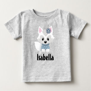 Winter Fox Baby T-Shirt