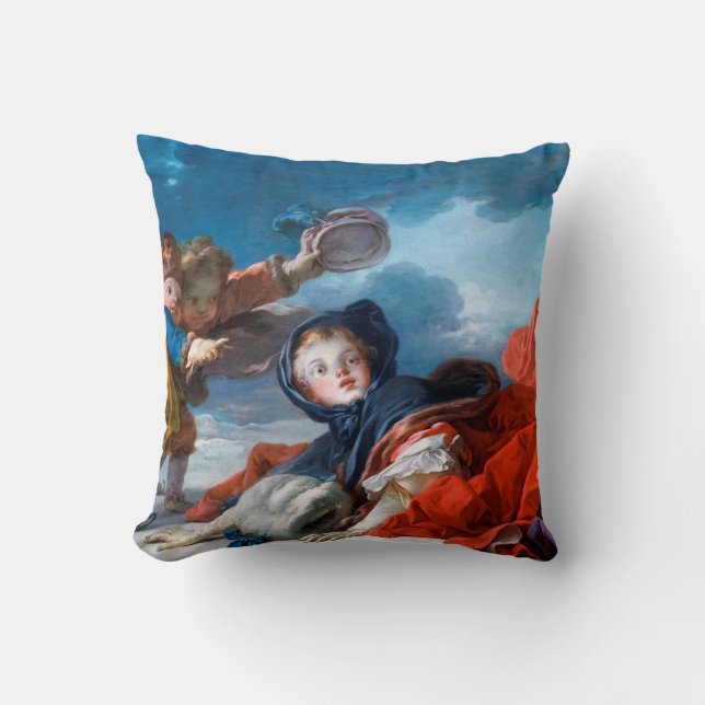 Winter, Fragonard Cushion (Front)
