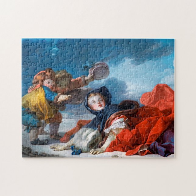 Winter, Fragonard Jigsaw Puzzle (Horizontal)