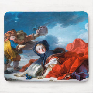 Winter, Fragonard Mouse Pad
