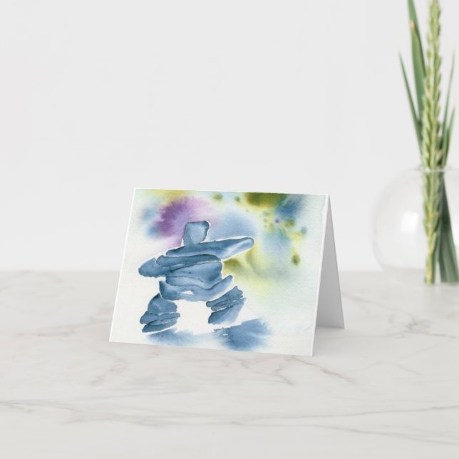 'WINTER FRIEND' Note Card (Front)