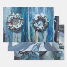 Winter Friends and Snow, Snowy Nature