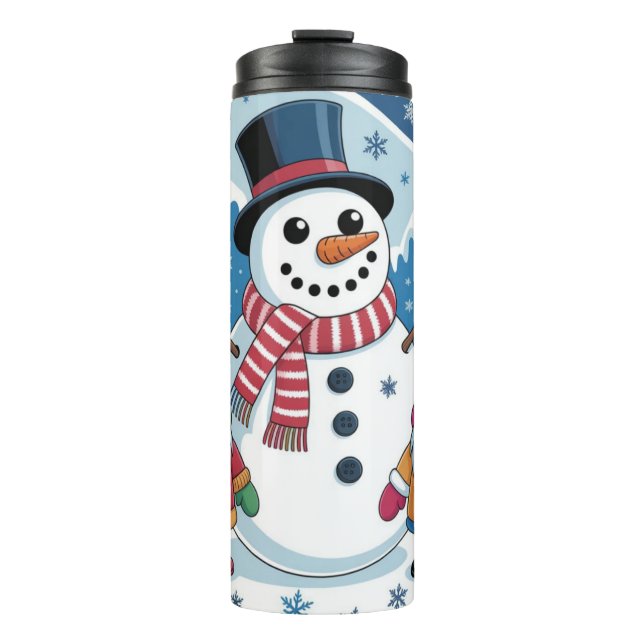 Winter Friends in Wonderland Thermal Tumbler (Front)