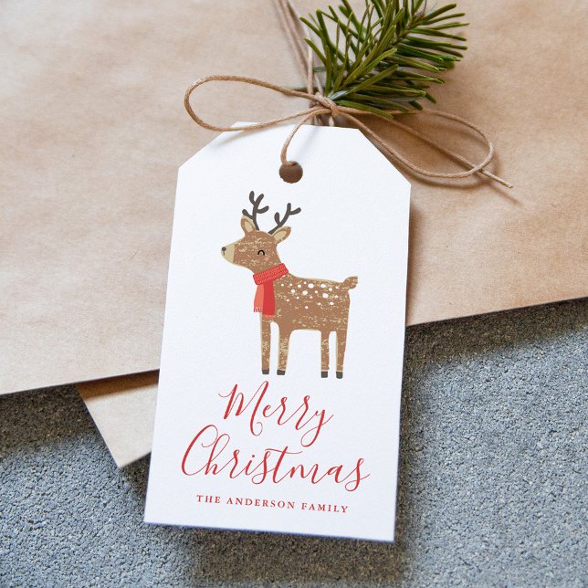 Winter Friends | Reindeer Holiday Gift Tags (Creator Uploaded)