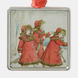 Winter' from April Baby's Book of Tunes, 1900 Metal Tree Decoration