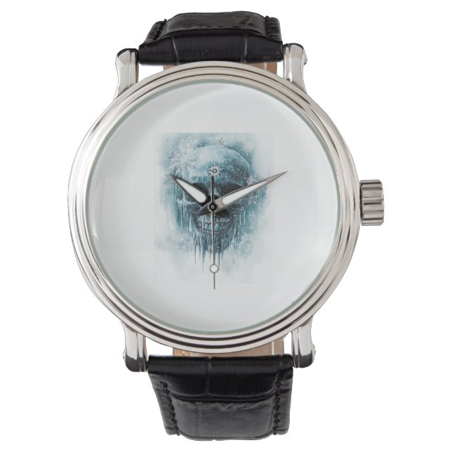 Winter Frost Skull Watch (Front)