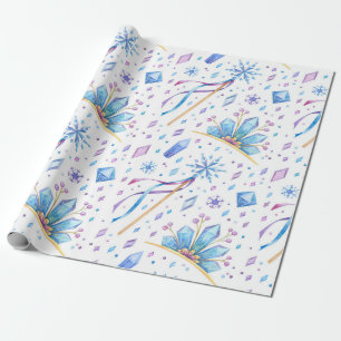 Winter Frozen Tale Wrapping Paper