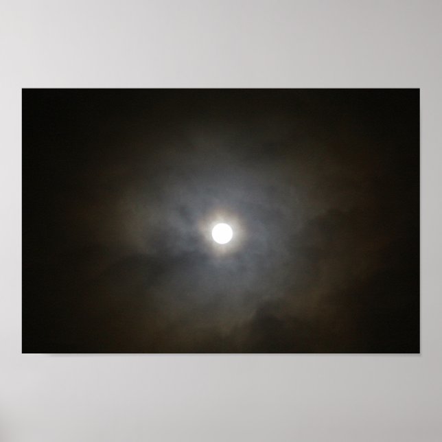 Winter Full Moon Poster (Front)