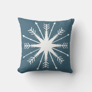 Winter Fun Snowflake Cushion